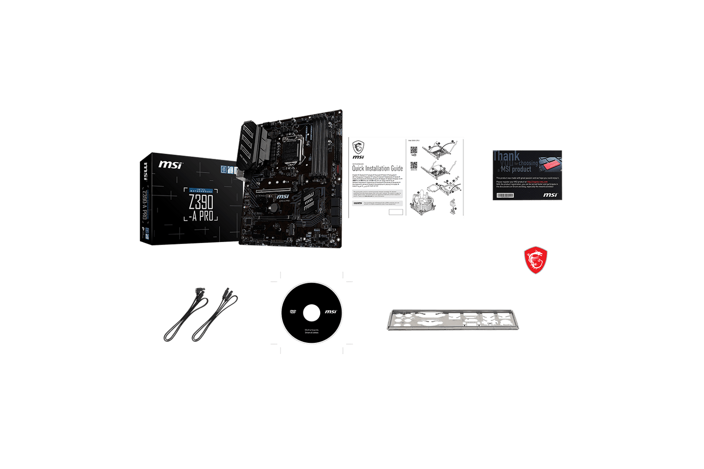 MSI Z390-A PRO LGA1151 Gaming Motherboard