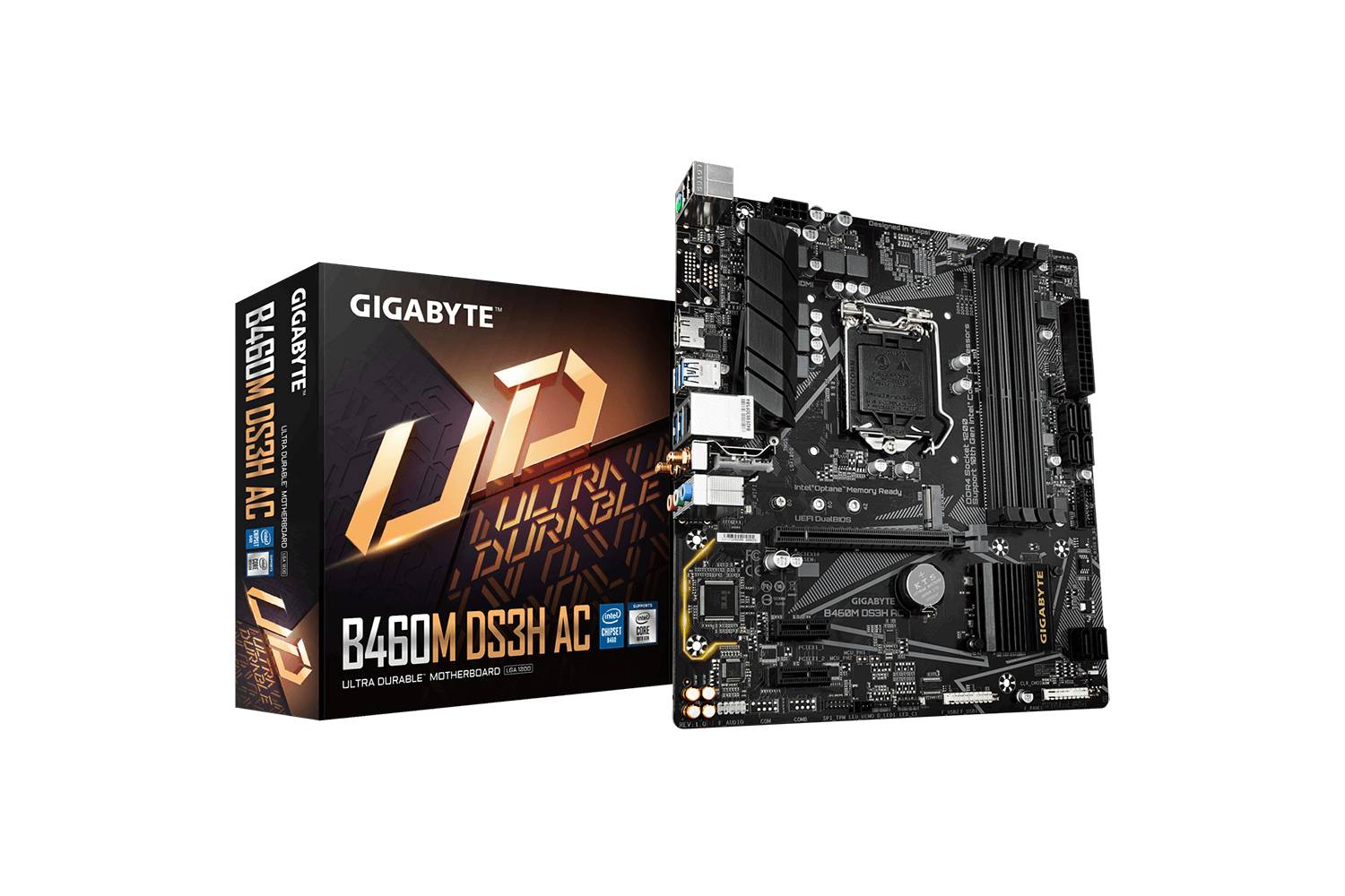 Gigabyte B460M DS3H AC Wifi Motherboard