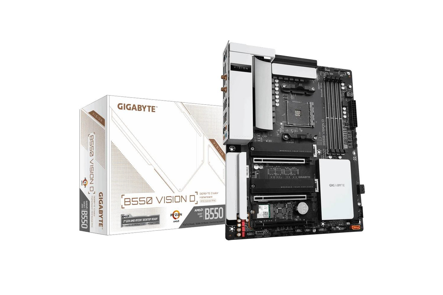 Gigabyte B550 Vision D Motherboard