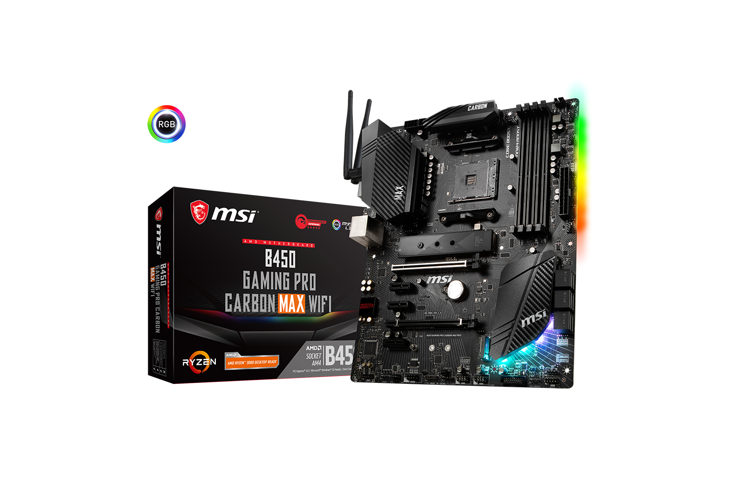 Msi B450 Gaming Plus Max Led Msi B450 Gaming Plus Led MSI