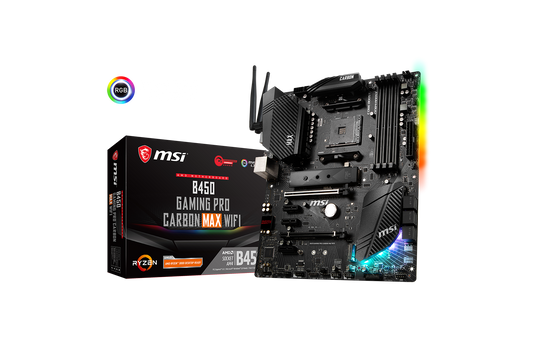 MSI B450 Gaming PRO Carbon MAX wifi Motherboard