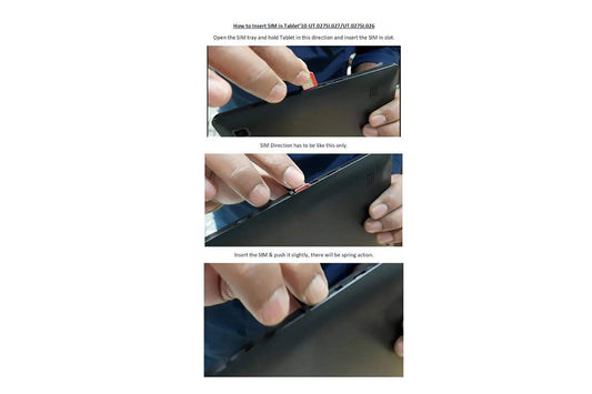 Acer one 10 T4-129L Micro Sim 10.1 inch Multi Touch Tablet