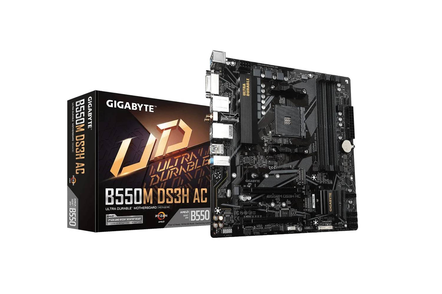 Gigabyte B550M DS3H AC Motherboard