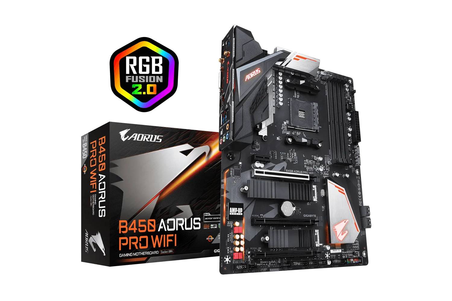 Gigabyte B450 Aorus PRO WIFI Motherboard