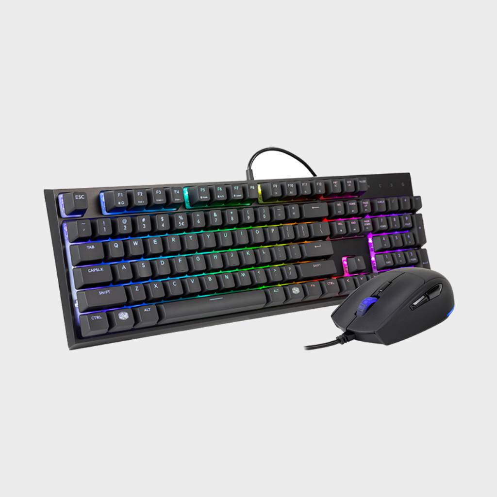 Cooler Master MasterSet MS120 Gaming Keyboard and Mouse Combo