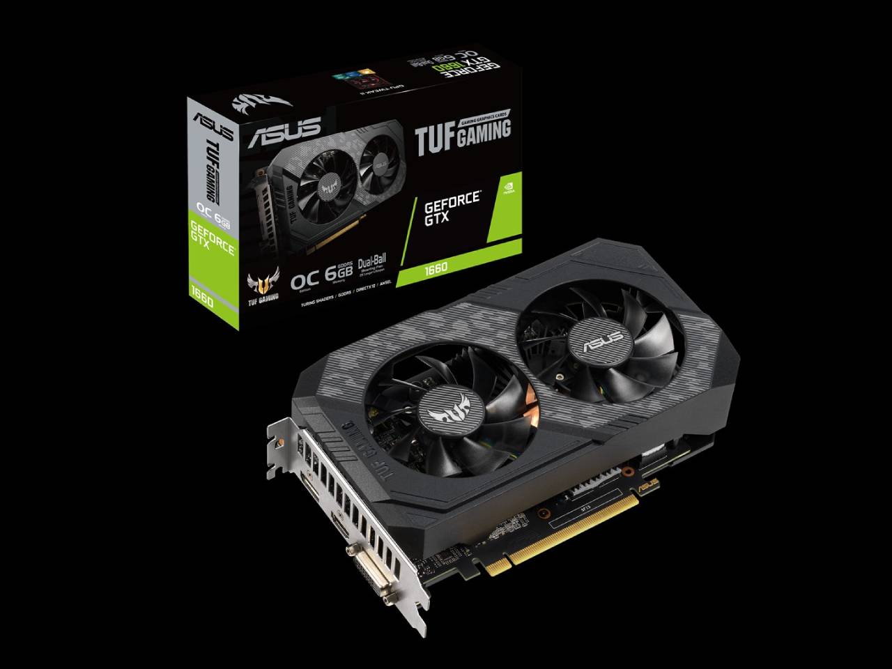 Vga Card Asus Tuf Gaming 1660 Oc Graphics Card Asus Tuf Gtx 1660