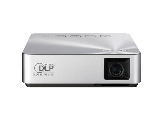 Asus S1 Portable LED Projector, 200 Lumens, Built-in 6000mAh Battery, Up to 3-hour Projection, Power Bank, HDMI/MHL