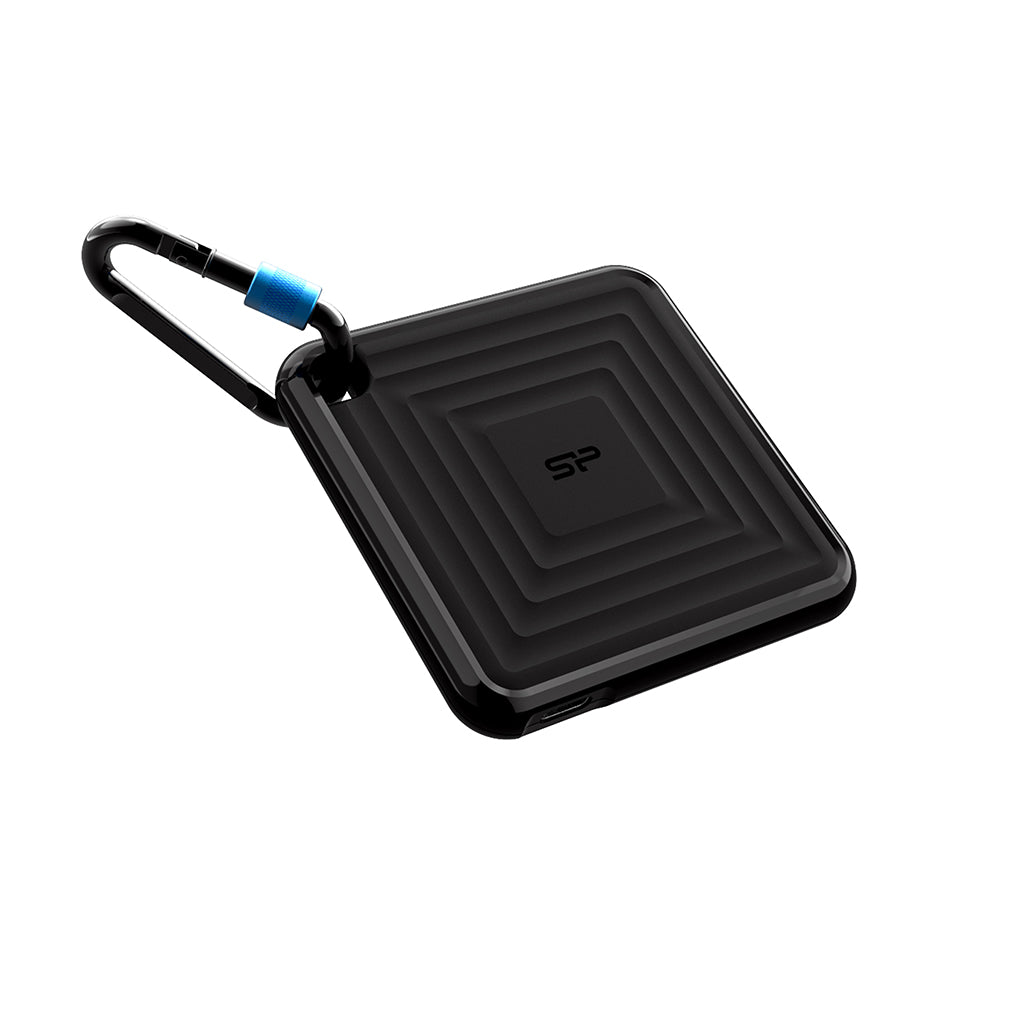 Silicon Power Portable SSD, Compact Pocket-Size USB 3.2 Gen 2 External Solid State Drive, Up to 540MB/s, PC60 Series-Portable SSD-Silicon Power-computerspace