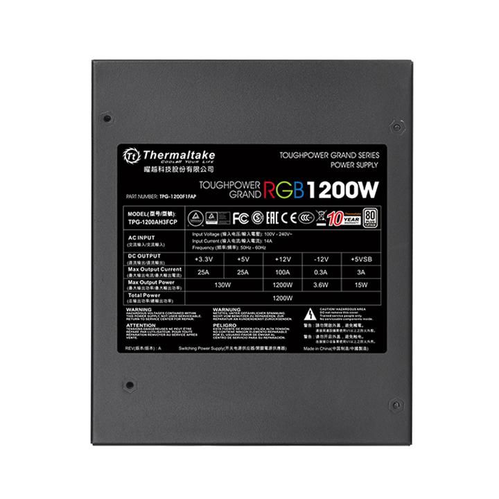 Thermaltake Toughpower Grand RGB 1200W Platinum Power Supply