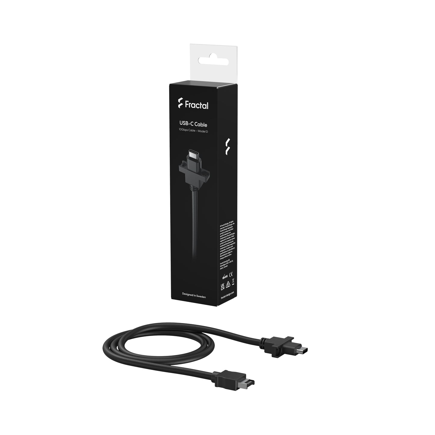 Fractal USB-C 10Gbps Cable – Model D-ACCESSORIES-Fractal-computerspace