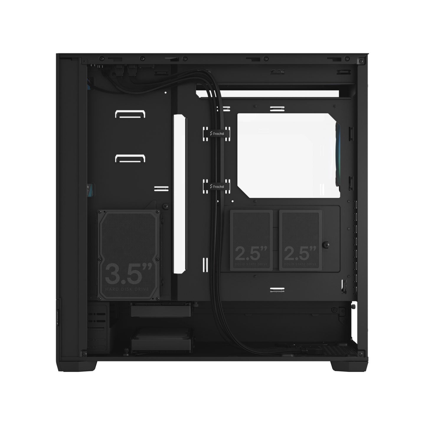 Fractal Design Pop XL Air RGB Black Tempered Glass Clear Tint E-ATX Computer Case - (FD-C-POR1X-06)-Cabinet-Fractal-computerspace