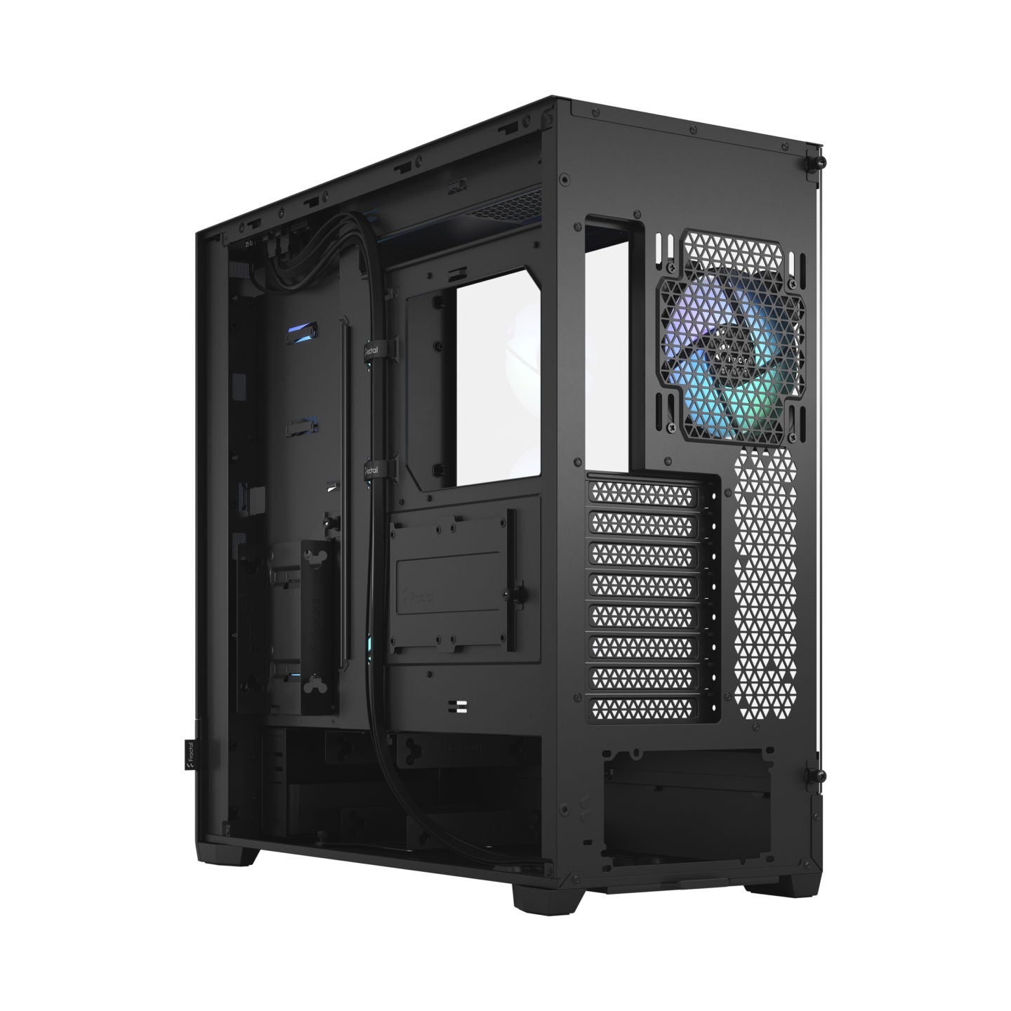 Fractal Design Pop XL Air RGB Black Tempered Glass Clear Tint E-ATX Computer Case - (FD-C-POR1X-06)-Cabinet-Fractal-computerspace