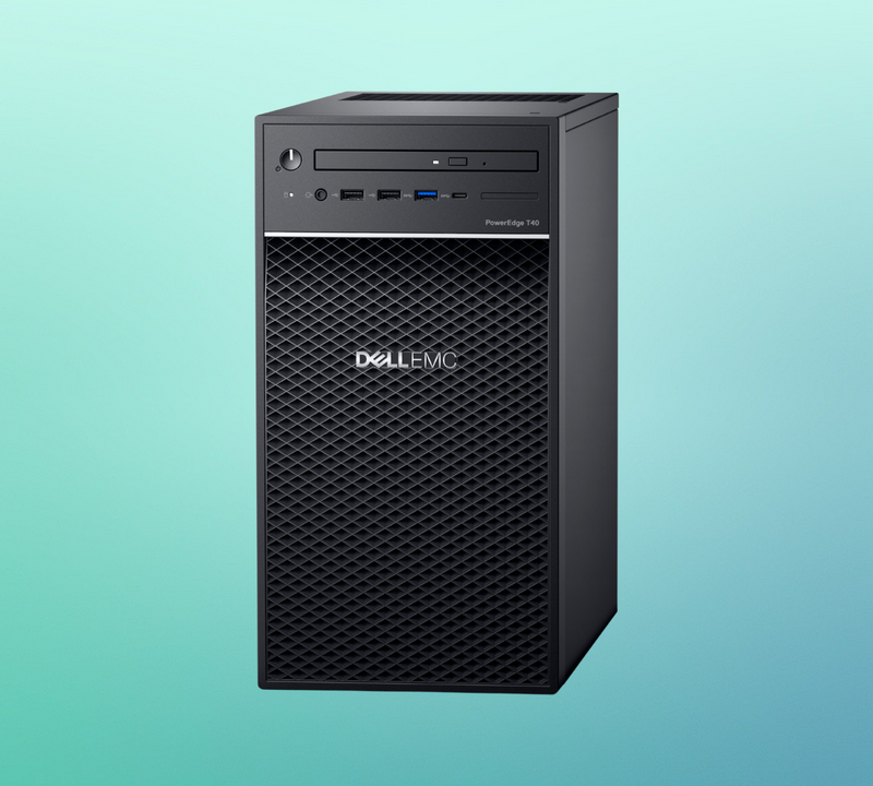 DELL SERVER T40 Intel Xeon E-2224G 4 Core 3.5GHz, RAM 8GB, HDD 1TB DVDRW, OS DOS
