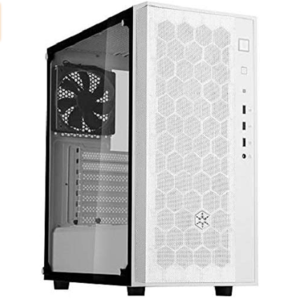 SilverStone Technology FARA B1 (SST-FAB1B-G) ATX, Micro-ATX, Mini-ITX WHITE Color