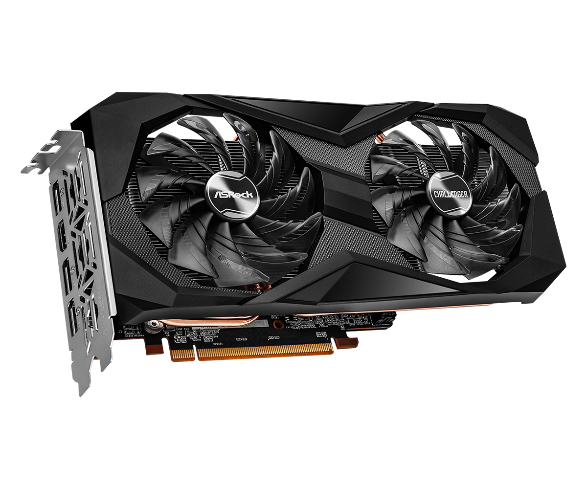 Asrock AMD Radeon RX 6600 Challenger D 8GB Graphics Card-GRAPHICS CARD-ASRock-computerspace