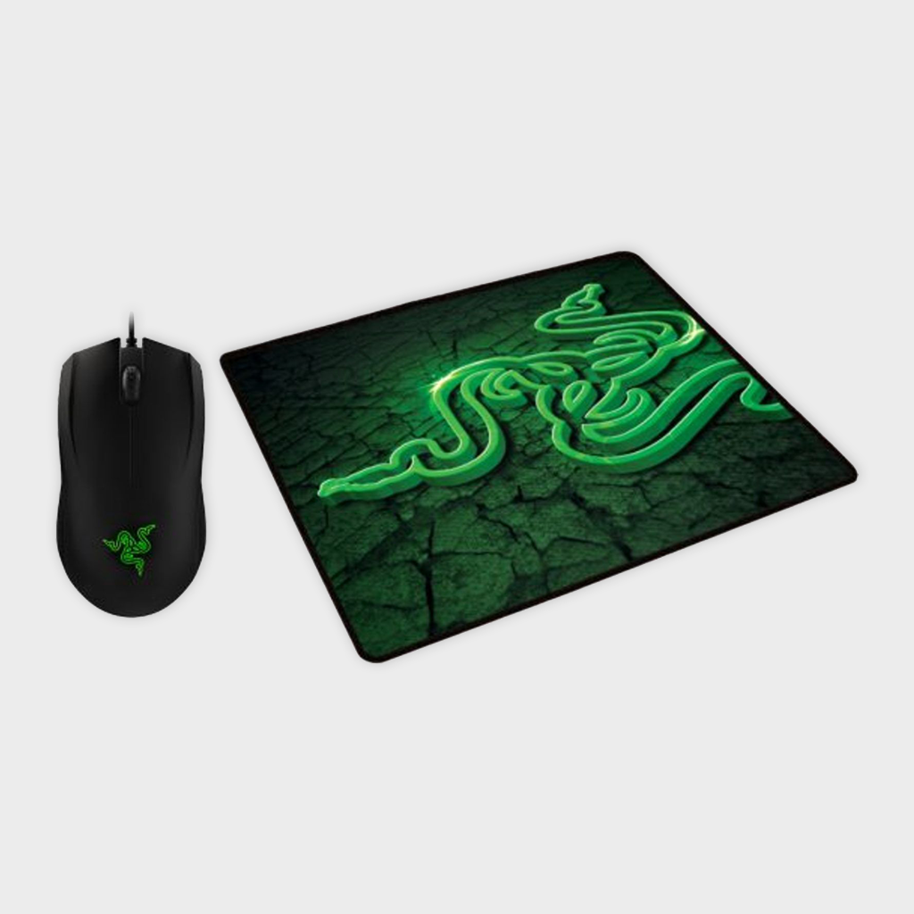 Razer - Abyssus 2000 Gaming Mouse with Goliathus Control Fissure Mouse Mat (Black)
