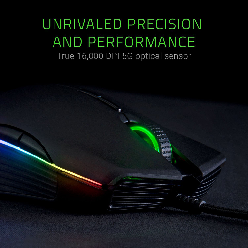 Razer Lancehead Tournament Edition Professional Grade Chroma Ambidextrous Gaming Mouse