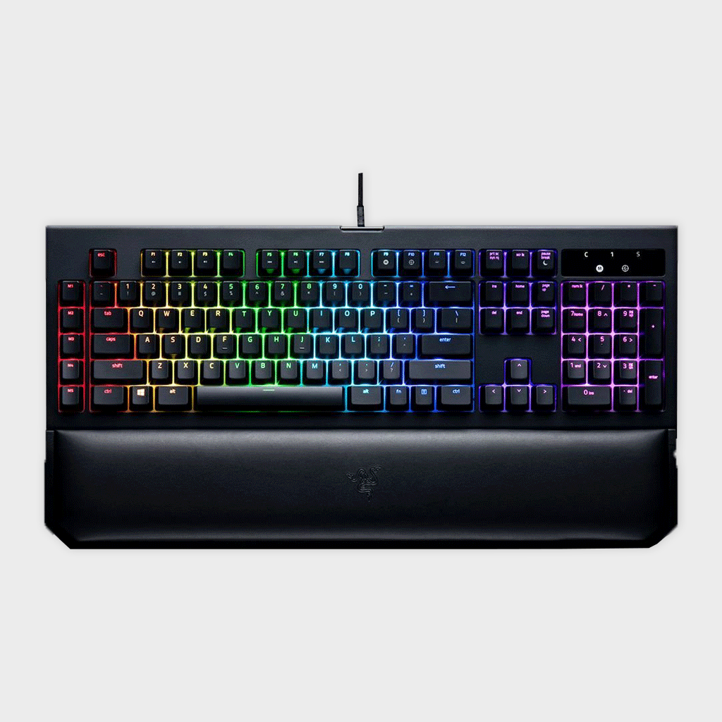 Razer BlackWidow Chroma V2 Mechanical Gaming Keyboard(YELLOW SWITCH)