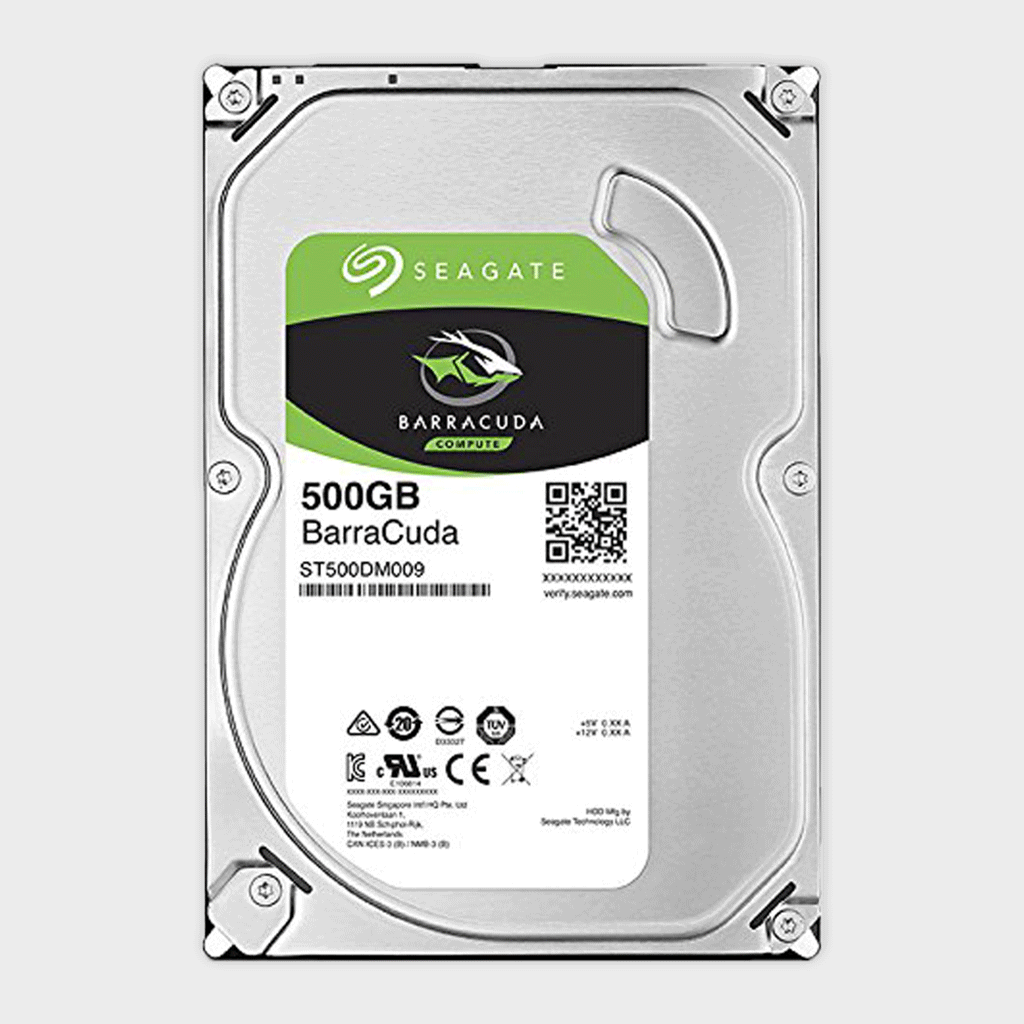 Seagate 500GB Barracuda SATA 6Gb/s 16MB Cache 3.5" Internal HDD