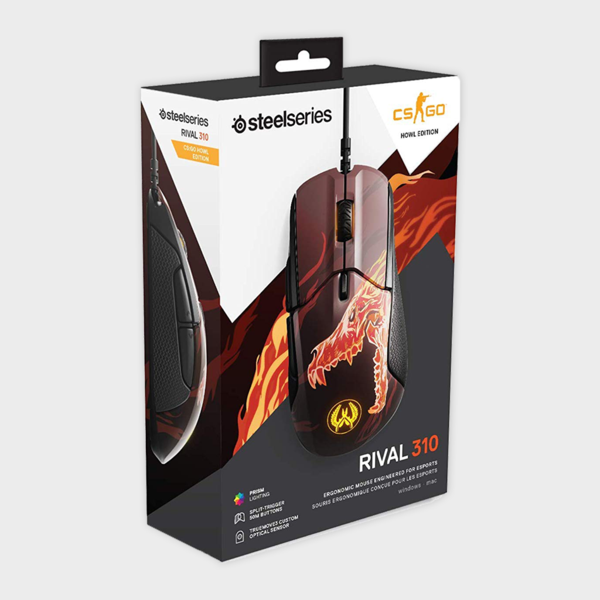 SteelSeries Rival 310 CS:GO Howl Edition, Gaming Mouse