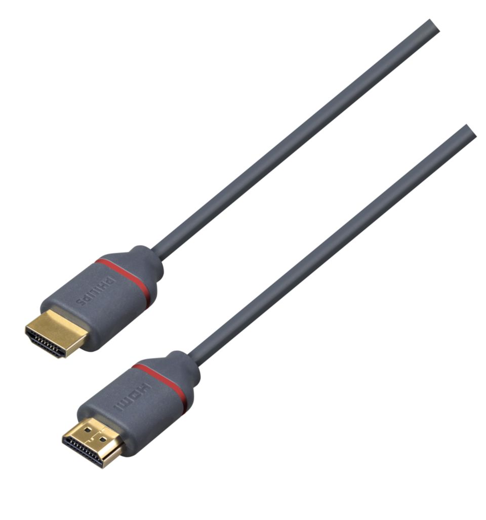 PHILIPS HDMI 2.0, 4K 60 HZ, 18GBPS, 32AWG, POLYBAG, 1.5M-SWV5510/96