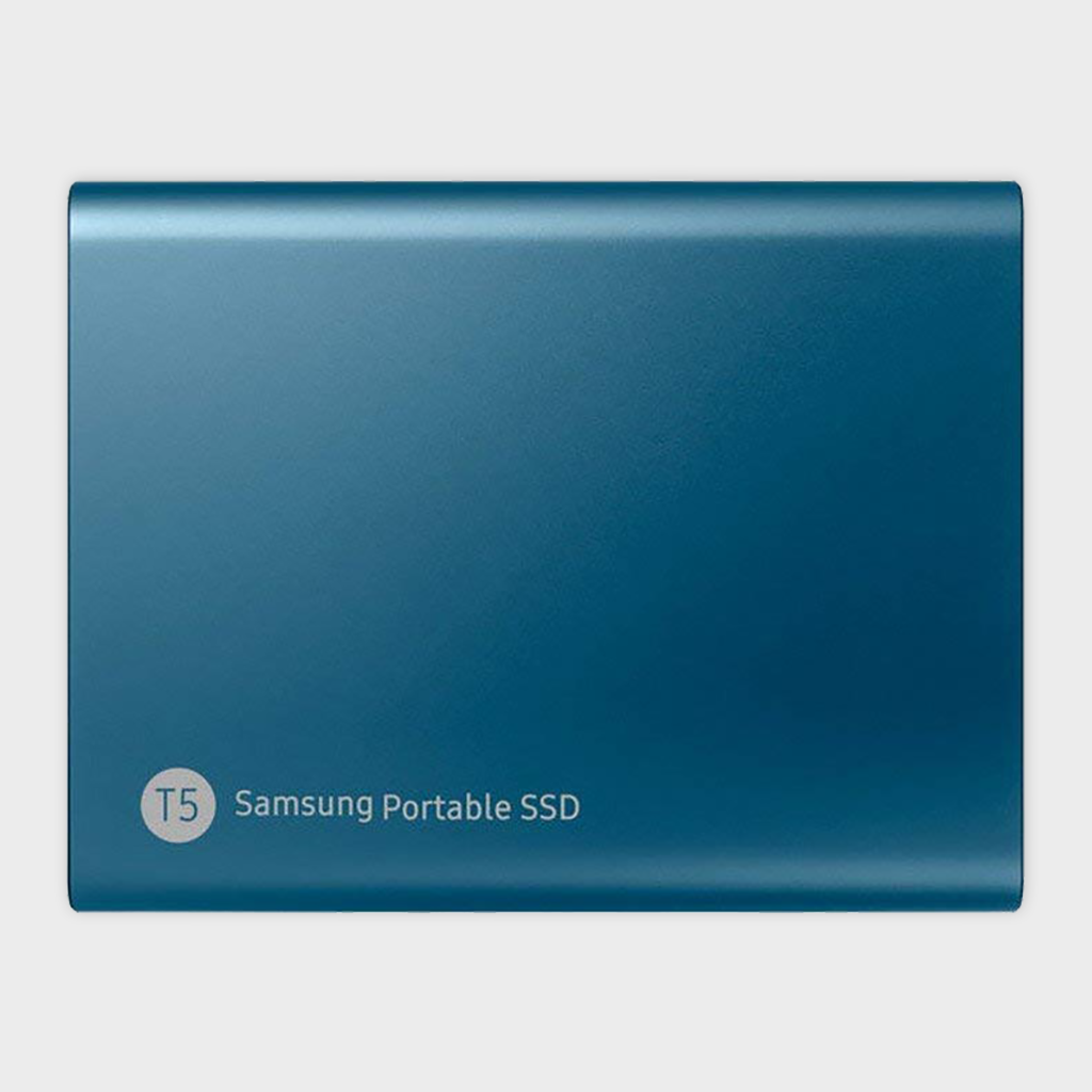 SAMSUNG - T5 500GB PORTABLE SSD (BLUE)