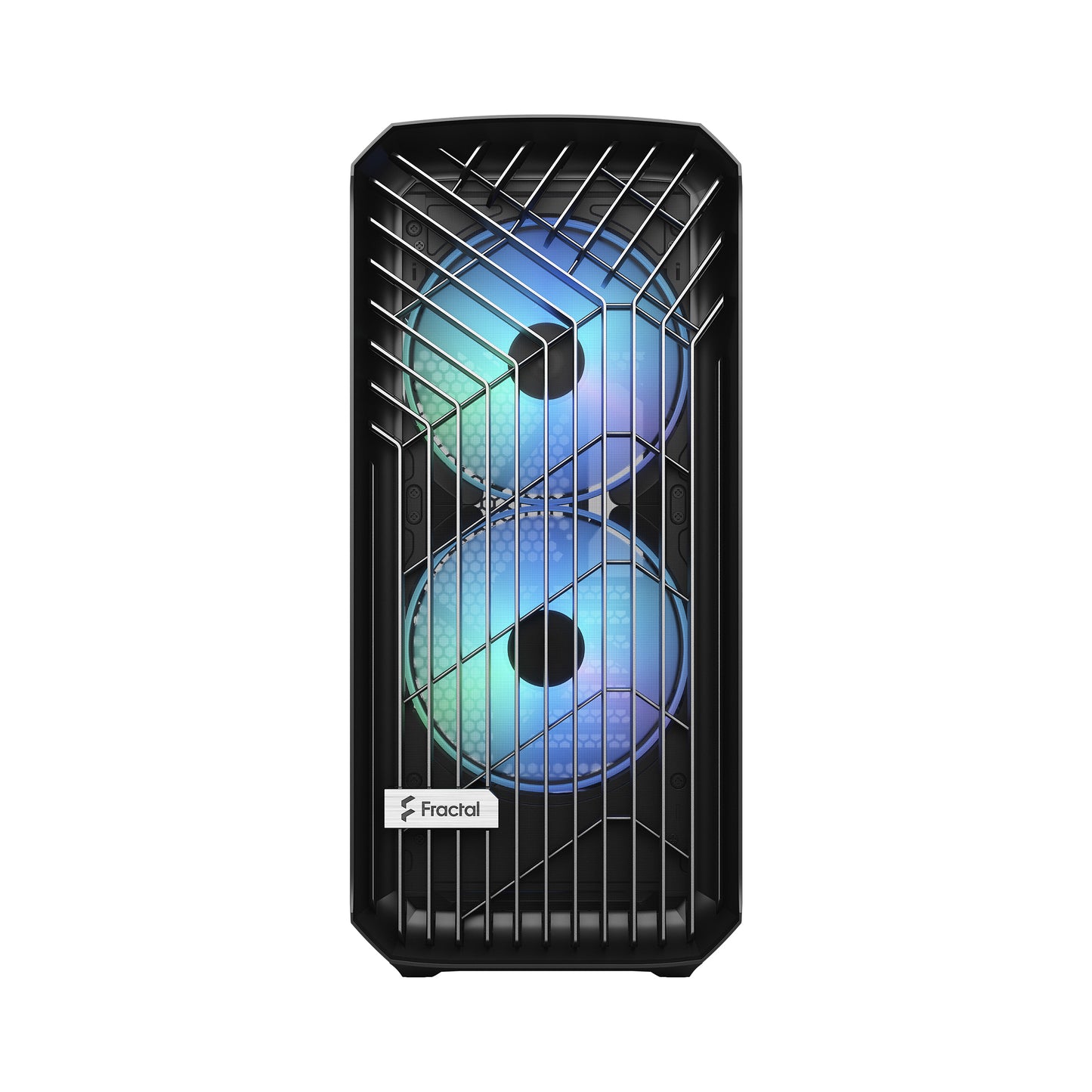 Fractal Torrent RGB Black TG ( Transparent Glass ) Light Tint Cabinet-Cabinets-Fractal-computerspace