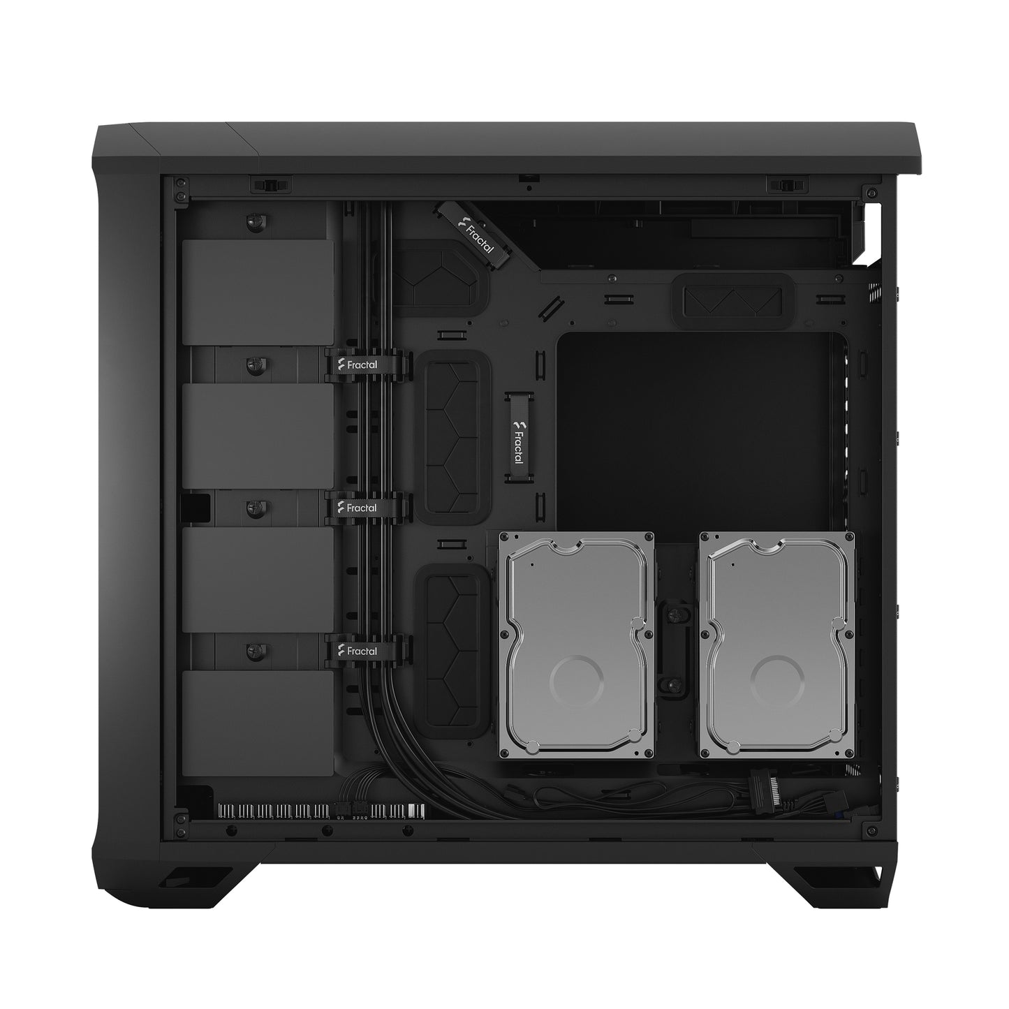 Fractal Torrent Black Solid Cabinet-Cabinets-Fractal-computerspace