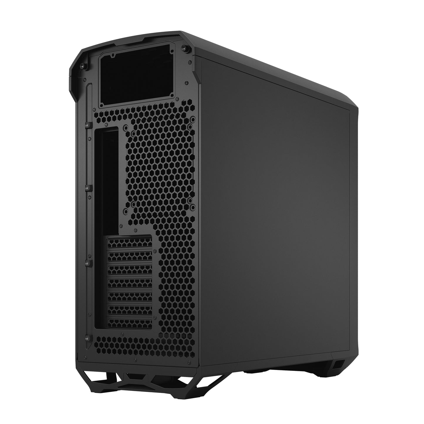 Fractal Torrent Black Solid Cabinet-Cabinets-Fractal-computerspace
