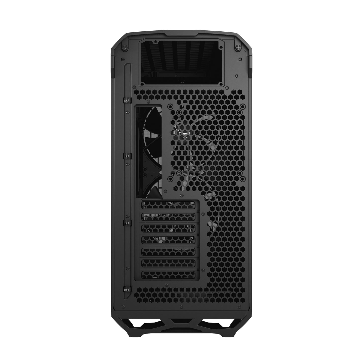 Fractal Torrent Black Solid Cabinet-Cabinets-Fractal-computerspace