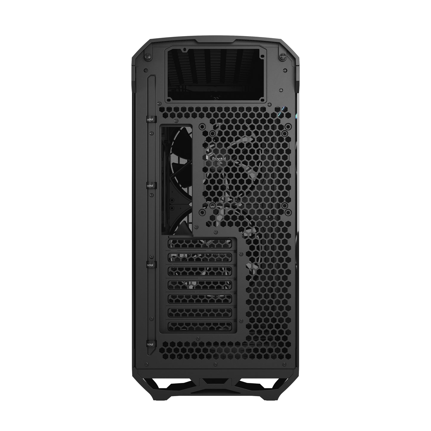 Fractal Torrent Black TG ( Transparent Glass ) Dark Tint Cabinet-Cabinets-Fractal-computerspace