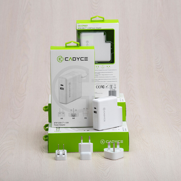 Cadyce Macbook type-C power adapters 87W