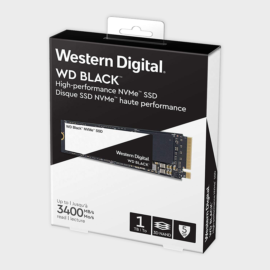 WD Black 1TB High-Performance NVMe PCIe Gen3 (WDS100T2X0C)