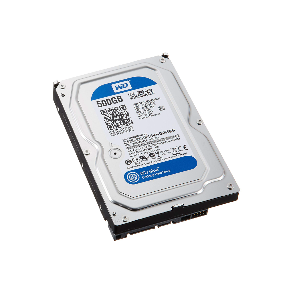 WD Blue 500GB Internal Hard Drive Bare Drive (WD5000AZLX)