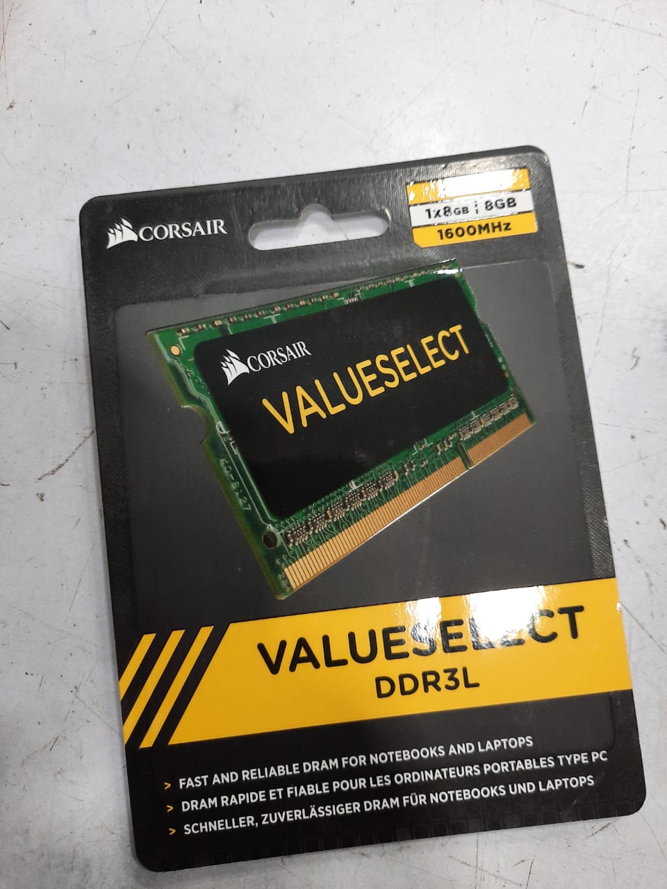 Corsair CMSO8GX3M1C1600C11 DDR3 1600Mhz 8GB Laptop Memory