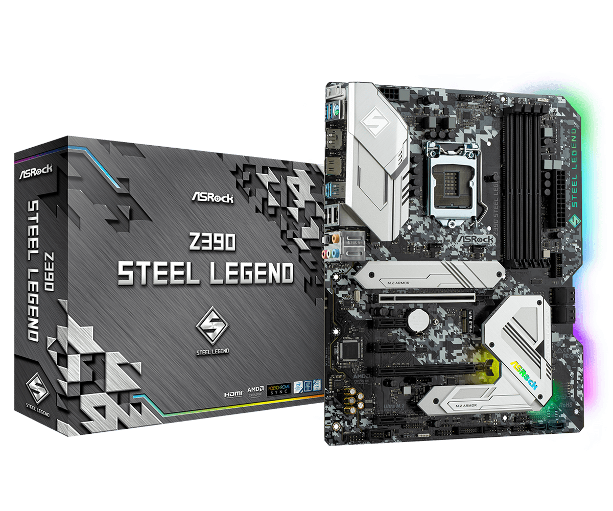 Asrock Z390 Steel Legend Motherboard