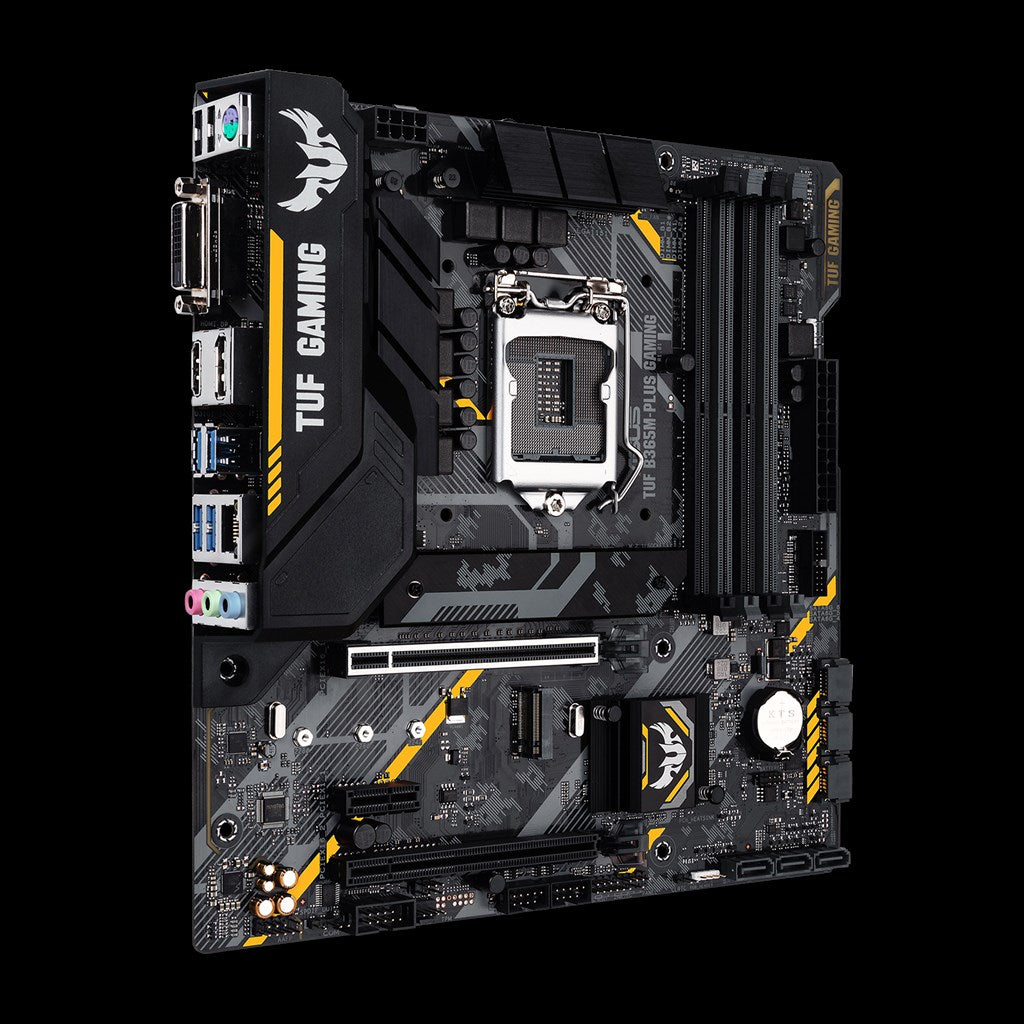 ASUS TUF B365M-PLUS GAMING Intel LGA 1151 mATX gaming motherboard