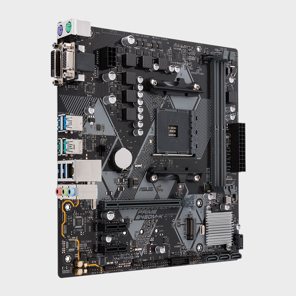 ASUS PRIME B450M-K MOTHERBOARD