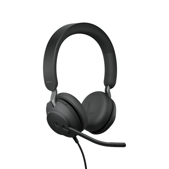 Jabra Evolve2 40 USB-A/USB-C connectivity Corded headset-Headphones-Jabra-computerspace