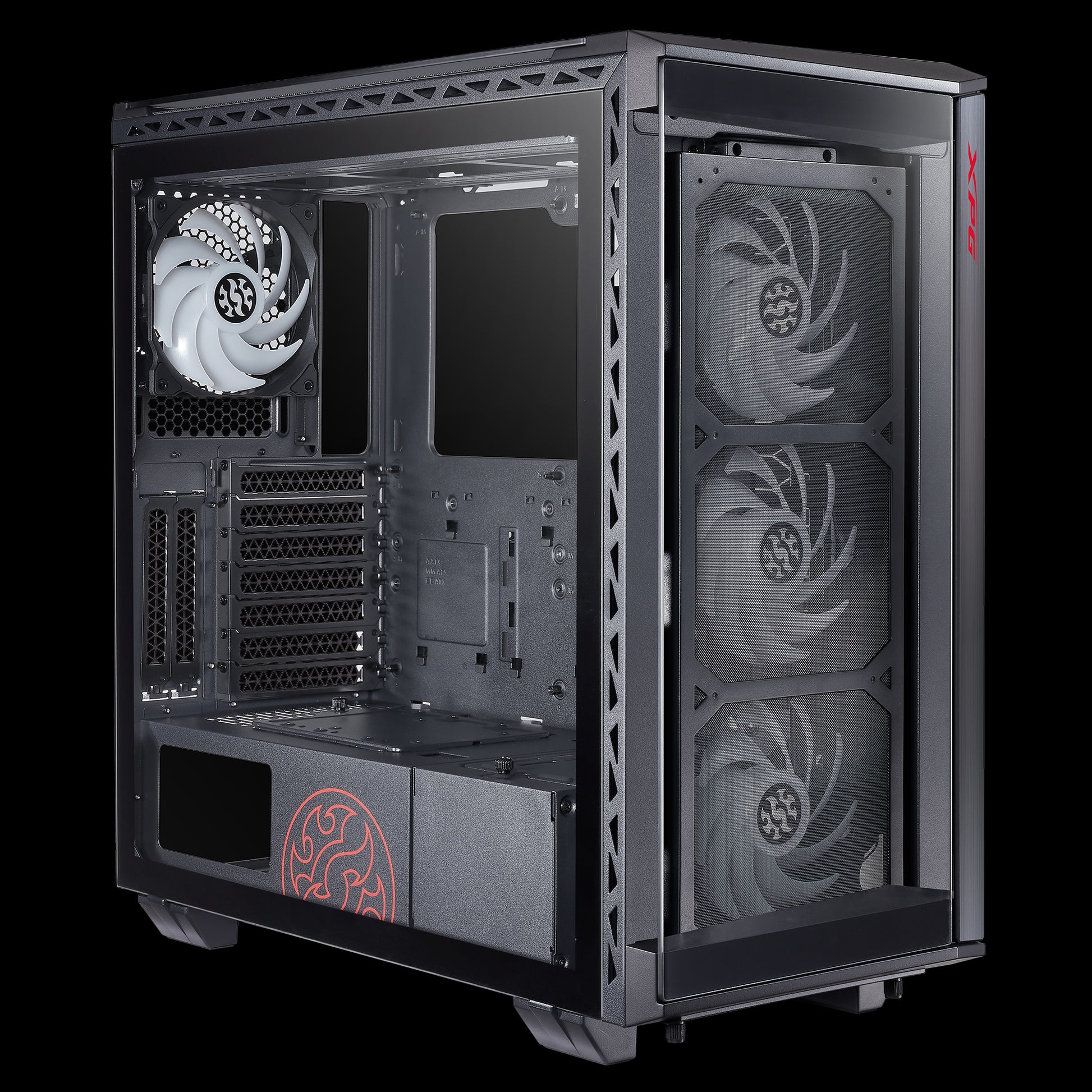 XPG CHASSIS BATTLE CRUISER BLACK -BKCWW-XPG-computerspace