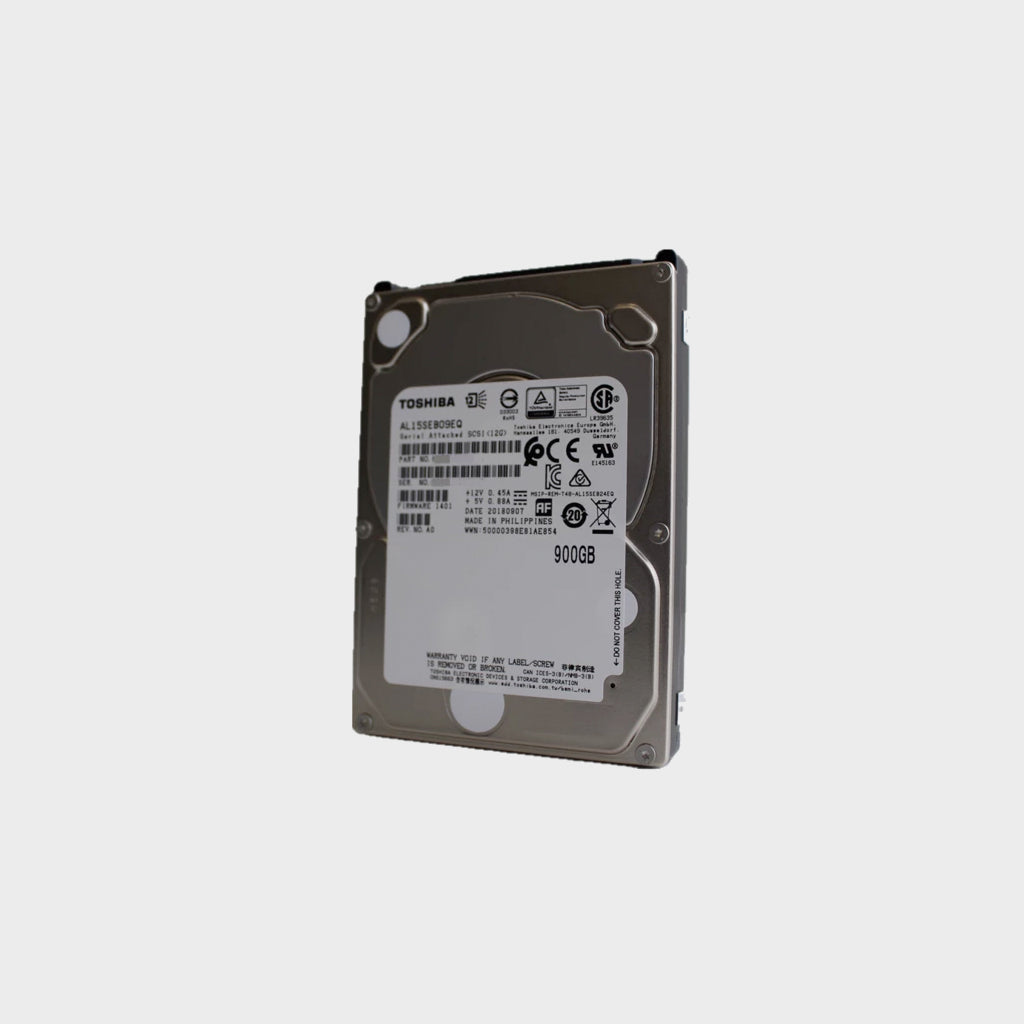 Toshiba Hard Drive 900GB SAS3 12Gb/s 2.5in 10K RPM HDD