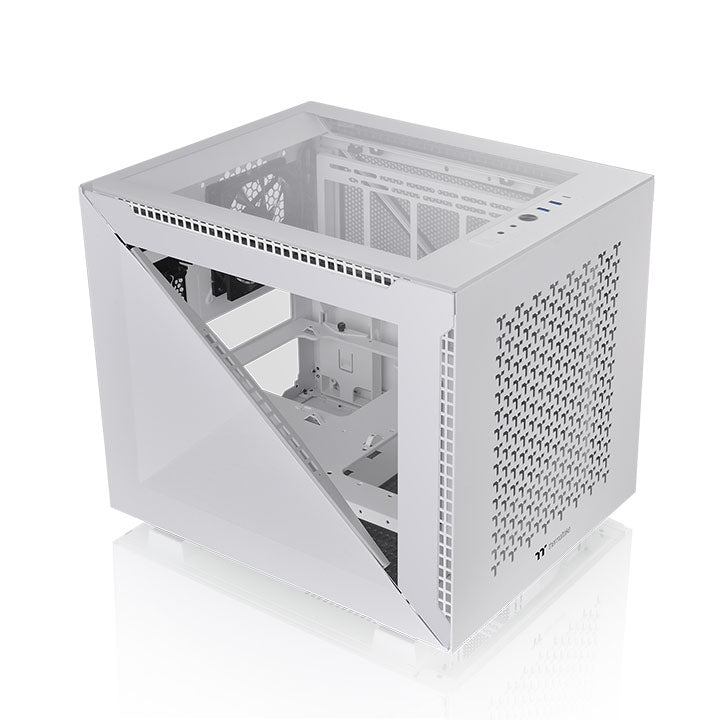 Thermaltake Divider 200 TG Air Micro Chassis Snow-Cabinets-Thermaltake-computerspace