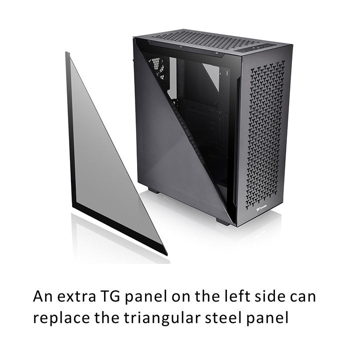 Thermaltake Divider 500 TG Air Mid Tower Chassis-Cabinets-Thermaltake-computerspace