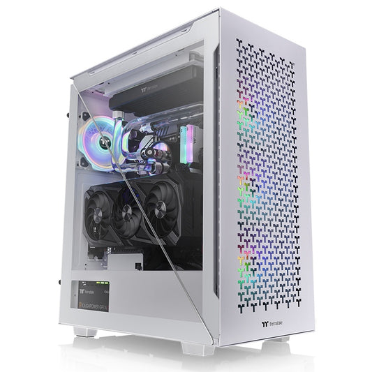 Thermaltake Divider 500 TG Air Mid Tower Chassis Snow-Cabinets-Thermaltake-computerspace