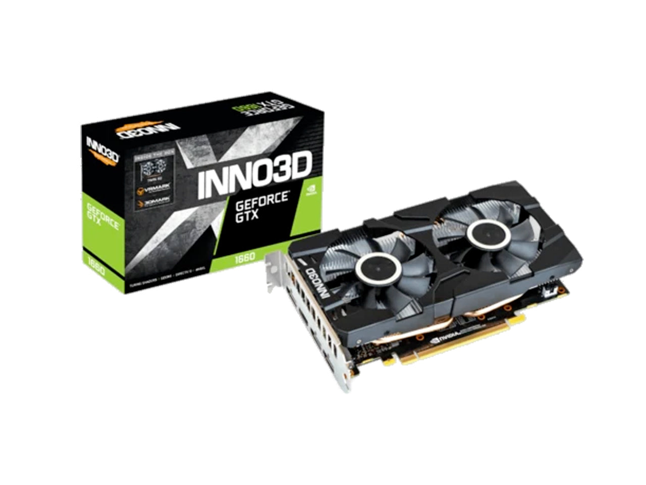 Inno3d GeForce GTX 1660 Twin X2 6GB GDDR5 Graphics Card
