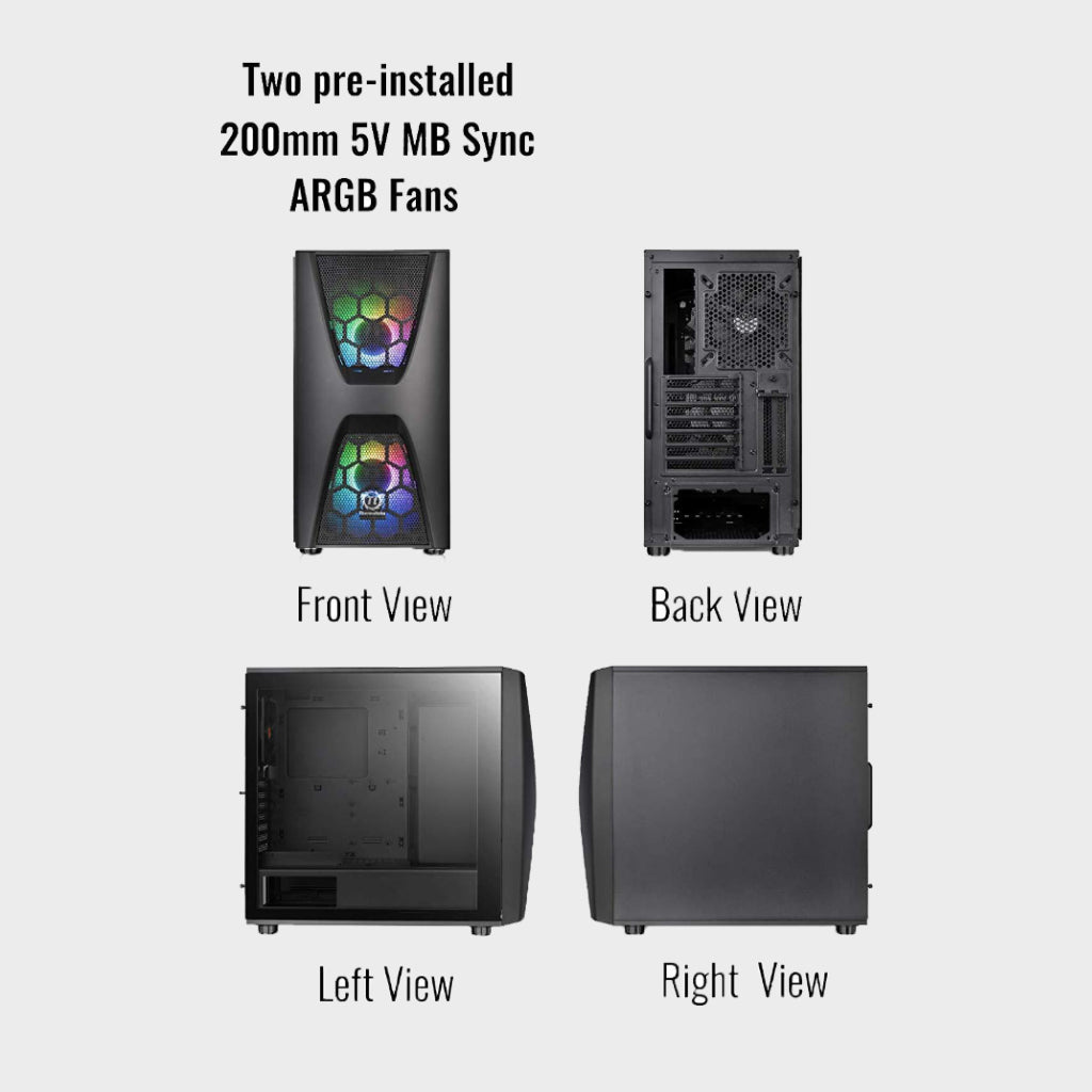 Thermaltake Commander C34 TG ARGB (Black)