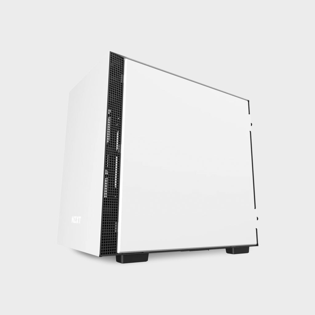 NZXT H210i mini iTX Computer Case (Matte White/Black)