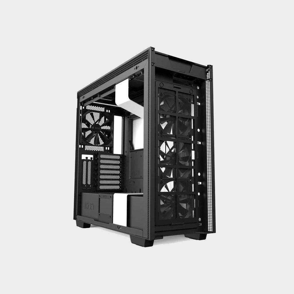 NZXT H710i Matte White Tempered Glass Cabinet