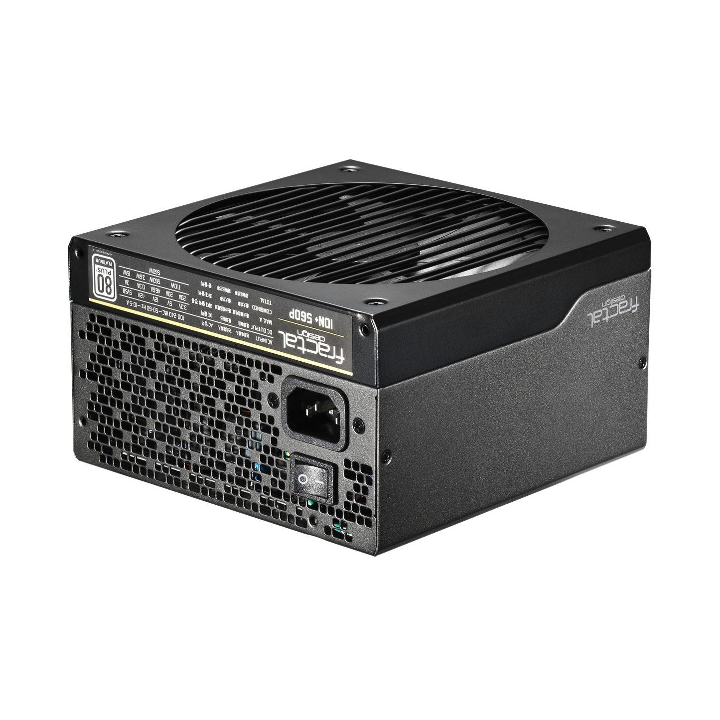 Fractal Design Ion+ 560P 80 PLUS Platinum Certified 560W Full Modular PSU-Power Supply-Fractal-computerspace