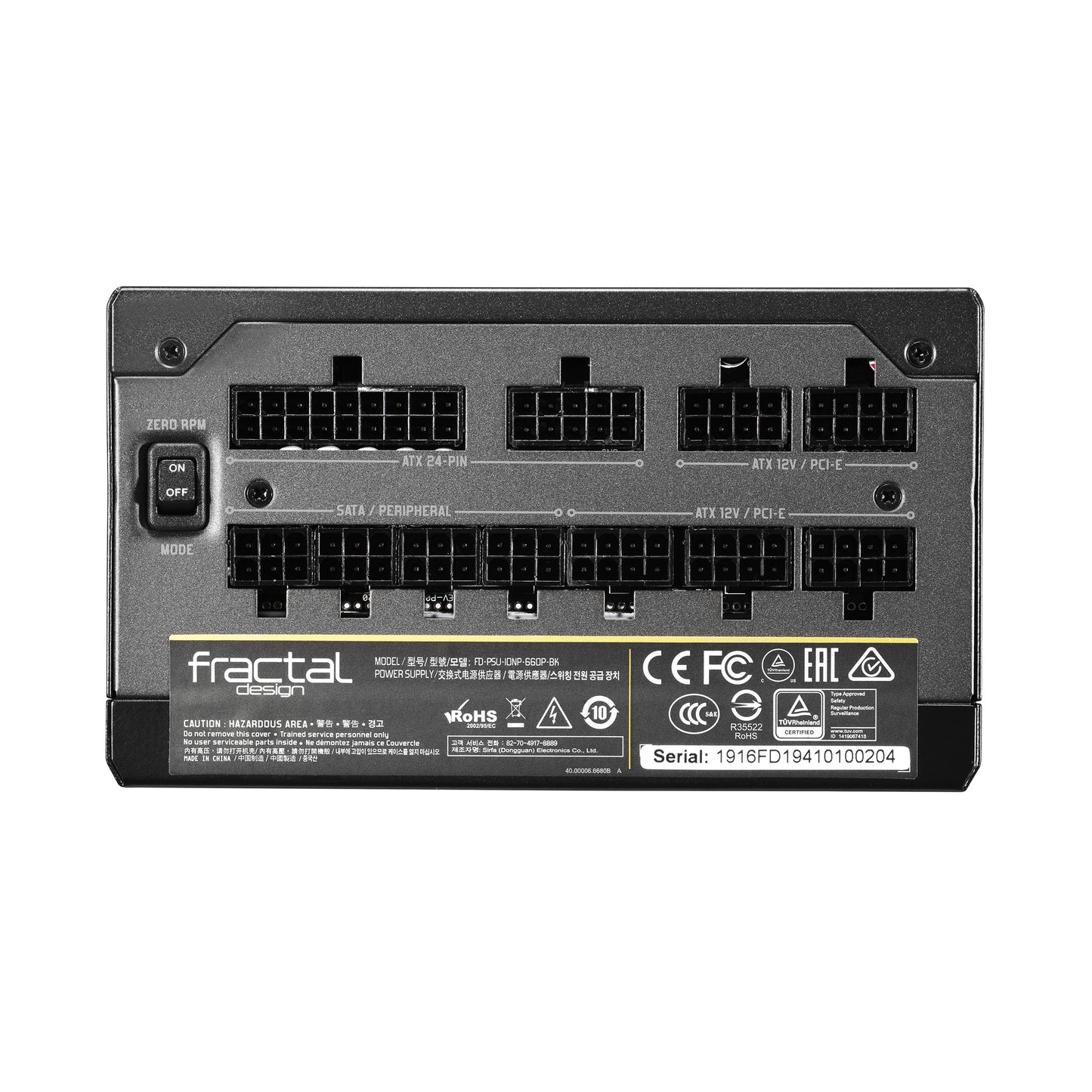 Fractal Design Ion+ 660P 80 PLUS Platinum Certified 660W Full Modular PSU-Power Supply-Fractal-computerspace